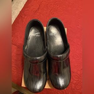 Dansko black with silver